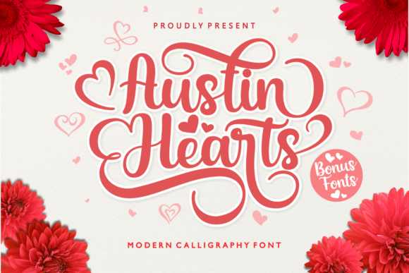 Austin Hearts: The Romantic Script for Timeless Design