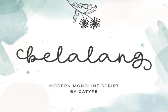 Belalang: The Monoline Script for Authentic Branding