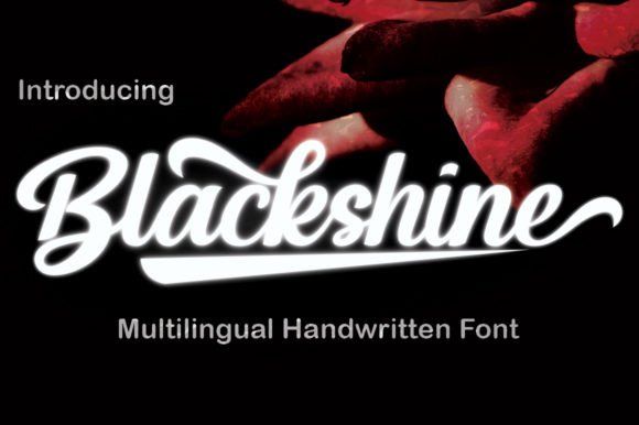Blackshine: The Elegant Script Font for Modern Projects