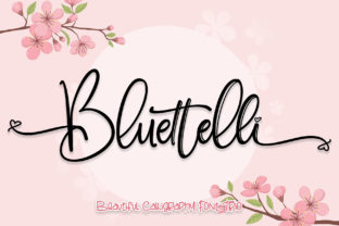 Bluettelli: A Script Font Trio for Authentic Design