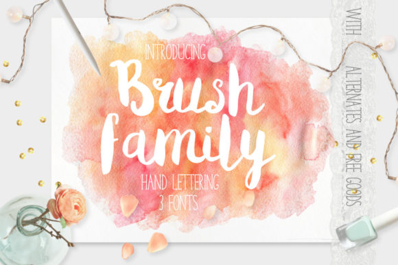 Bring Your Designs to Life with Brush Family