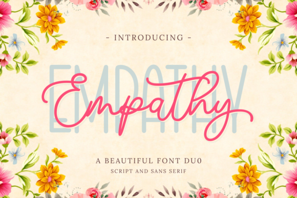 Empathy Duo: A Modern Font for Authentic Connection