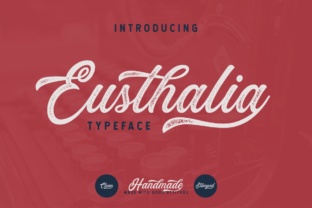 Eusthalia: A Script Font for Vintage and Modern Branding