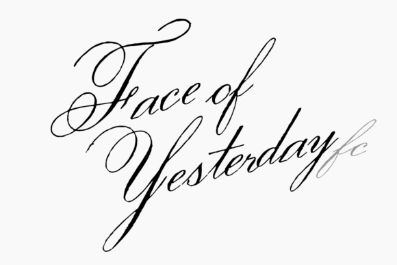 Face of Yesterday: A Script Font That Brings Timeless Elegance