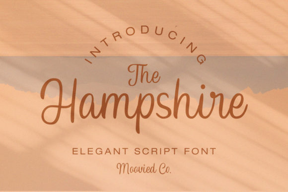 Hampshire: The Script Font That Brings Your Creative Vision to Life
