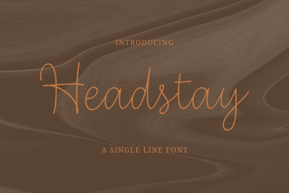 Headstay: The Modern Script Font for Refined Branding