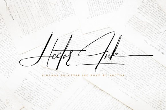 Hector Ink: A Modern Script for Elegant Branding