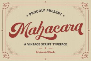 Mahacara: Capturing Vintage Charm with a Script Font