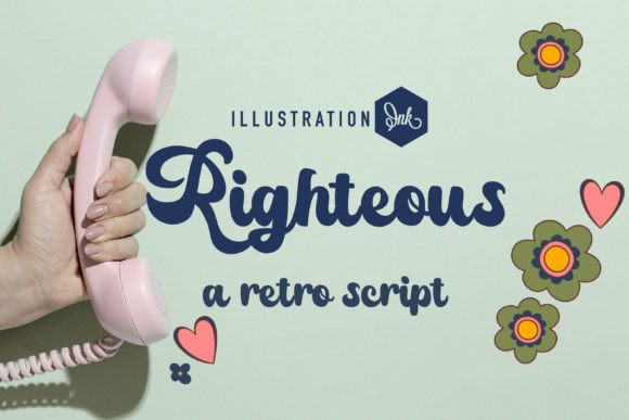 Righteous: The Sweeping Script for Modern Branding
