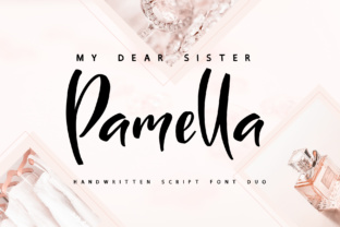 Sister Pamella: The Font Duo for a Casually Chic Brand